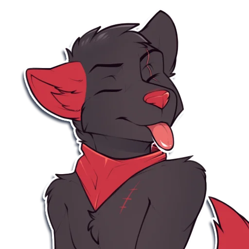 😋 Sticker from Stealth The Fox