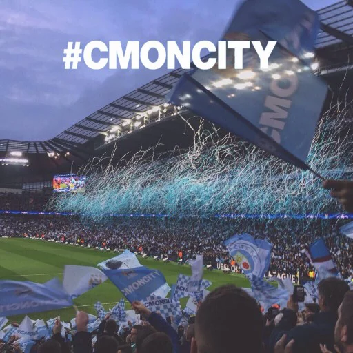 🔵 Sticker #4 from ManCity by @aguerokun16