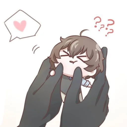 ❤️ Sticker #23 from чиби соукокушки