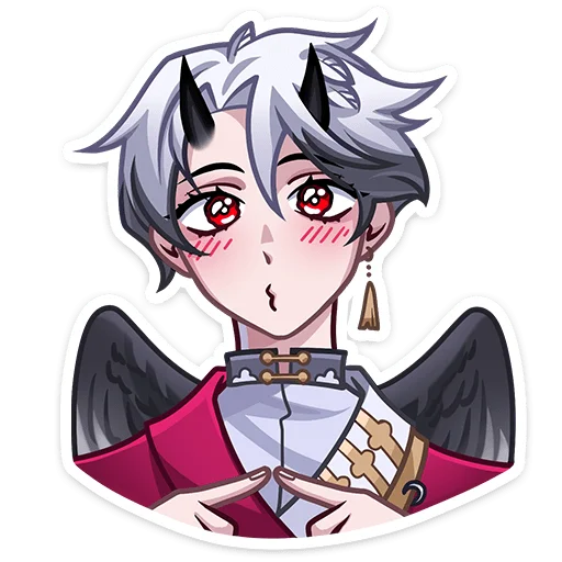 😱 Sticker from Ко @Nyasticks