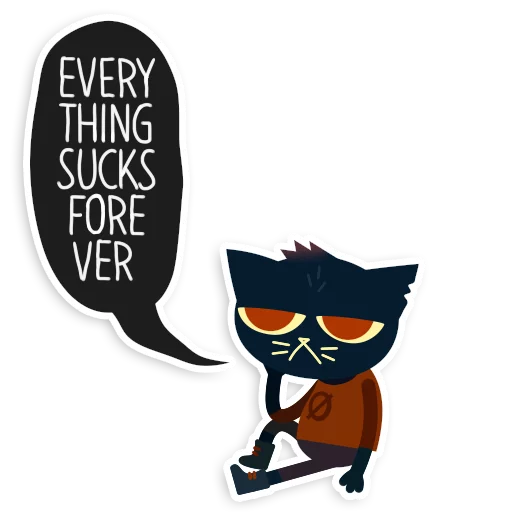 👎 Sticker from Night in the Woods