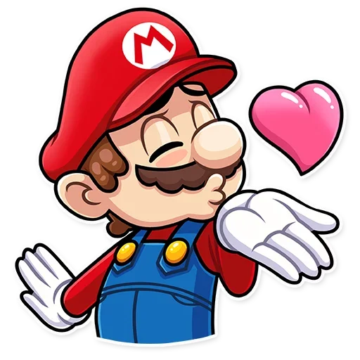 😘 Sticker #2 from Super Mario (@dailystkrbot)