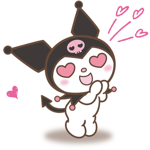 🐾 Sticker #13 from Kuromi by @ylubluconfetu