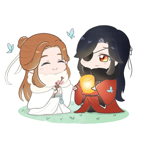 😁 Sticker #2 from Hua Cheng / Xie Lian