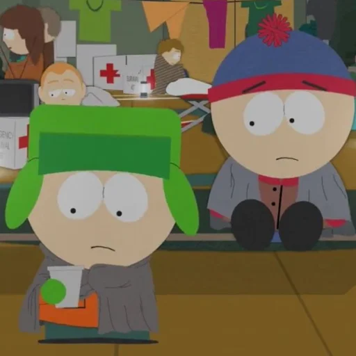 🧩 Sticker #24 from South Park::Stan and Kyle;;
