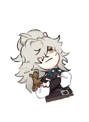 🤨 Sticker from Honkai Memes by @gihsrsticks