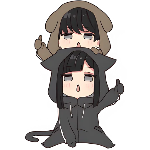 🔝 Sticker from Юрудура-кун (В2) @Nyasticks