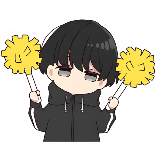 👊 Sticker from Юрудура-кун (B) @Nyasticks