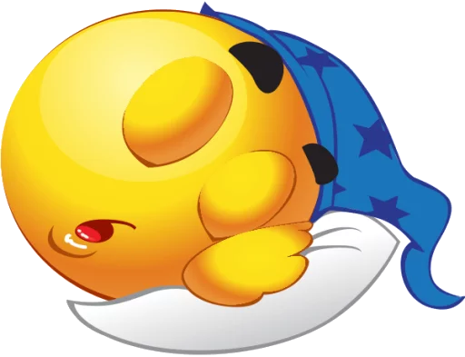 😴 Sticker #2 from Struppi´s Smiley Pack Part II