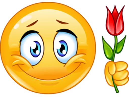 🌷 Sticker #4 from Struppi´s Smiley Pack Part II