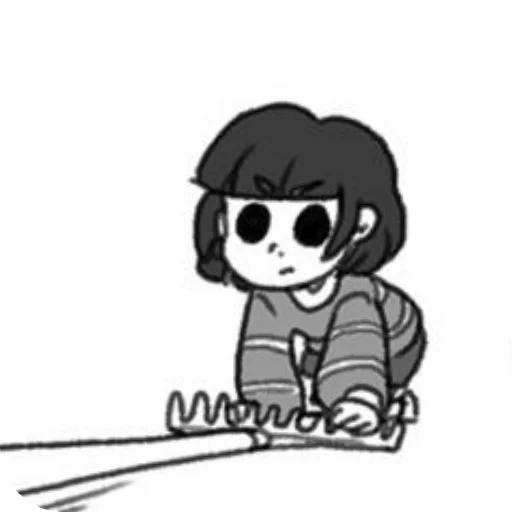 🔥 Sticker from Core!Frisk @UndertaleDeltaruneStickersArts