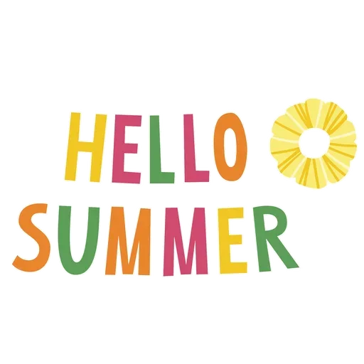 ☀ Sticker from Hello Summer • @StickEmojiBook