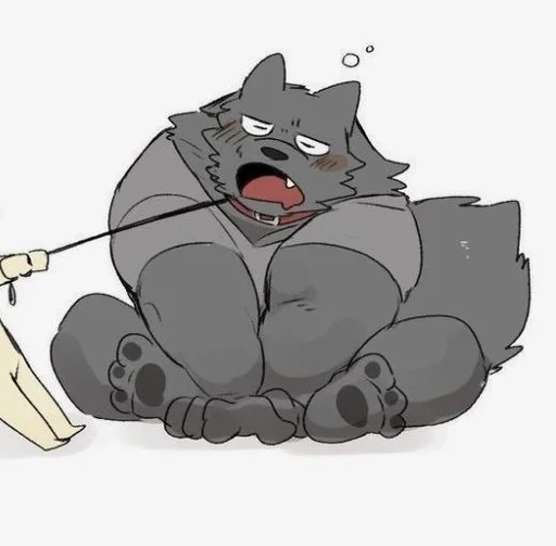🌟 Sticker #15 from Hyaku1063 wolf sticker pack