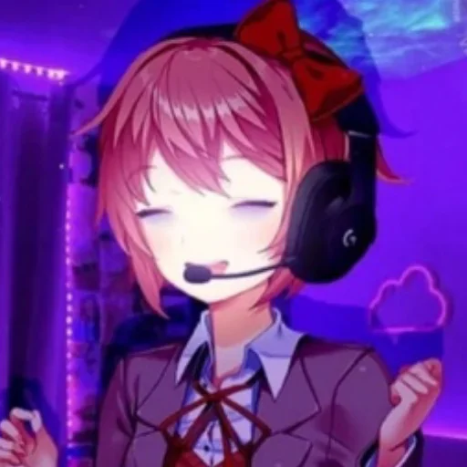 👅 Sticker from Doki Doki memesEvika