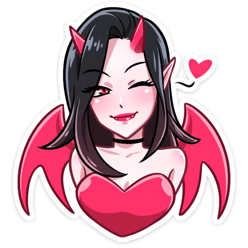 😘 Sticker from Дьяволица