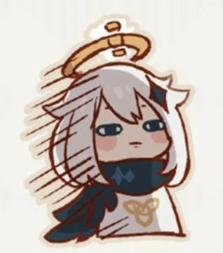 😐 Sticker from Паймон ЦИГАН