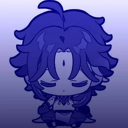 🪼 Sticker #13 from "🪼, Xɪᴀᴏᴏ!! @Kronii0 @GenshSti