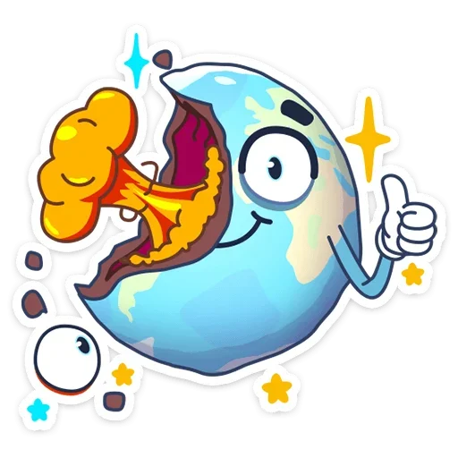 👍 Sticker from Парад планет от @stickers_vk