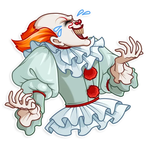 😂 Sticker from Pennywise