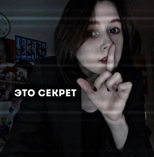 🤫 Sticker #13 from Стикеры с Никой,от лягушки😏💍