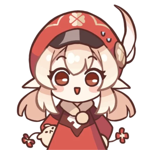 😲 Sticker from Cute Klee by @peach_artworld