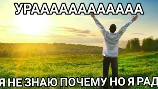 🌟 Sticker #15 from Смысл жызни мэмы мэмы