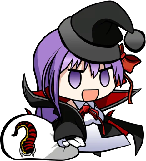 🎁 Sticker from Fate/stay night — Sakura Matou