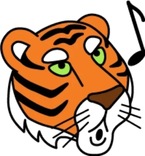 🎶 Sticker from Tiger @stickersb2b