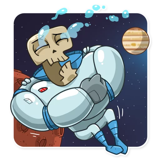 😭 Sticker #24 from Lone Dead Spaceman