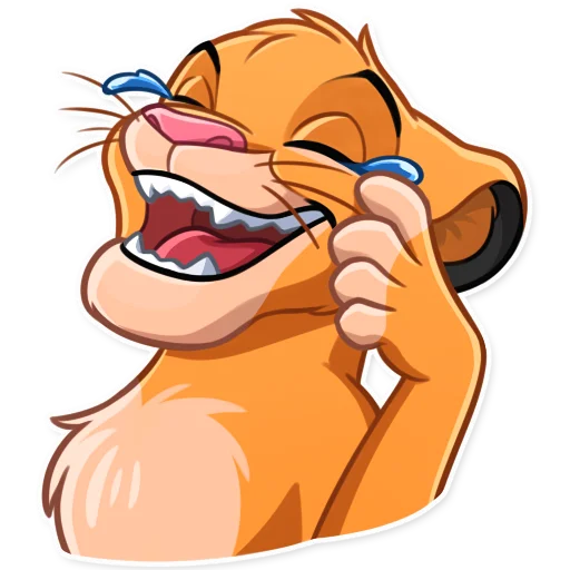 😂 Sticker from Simba