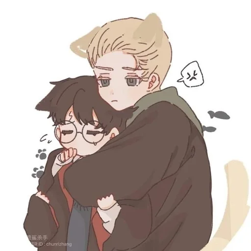 🫂 Sticker #24 from Tomarry, Drarry||HP by @dkxxbl