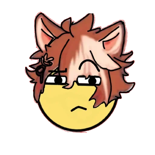 🔆 Sticker #4 from Gorou epic face. By @HLEBUSHEK