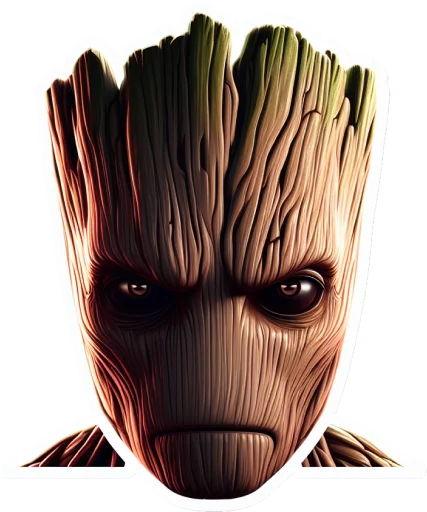 🤬 Sticker from Groot :: @antonovsashka