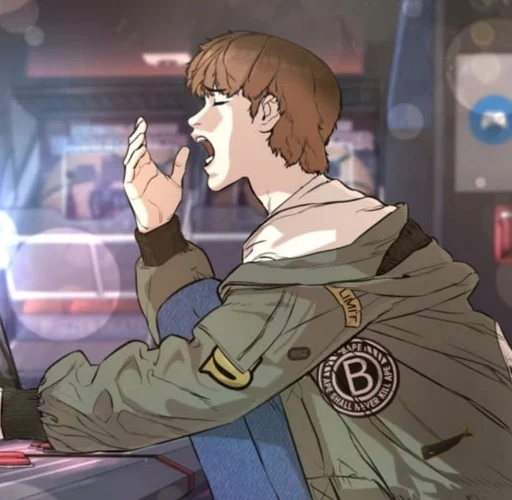 🥱 Sticker from how to fight