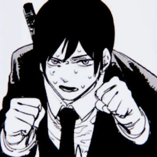 👊 Sticker #5 from Aki Hayakawa [ @anime_sticks ]