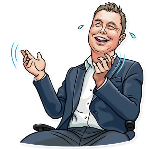 😂 Sticker from Elon Musk