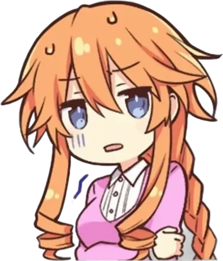 🥶 Sticker #18 from Мои милые духи! *DATE A LIVE*
