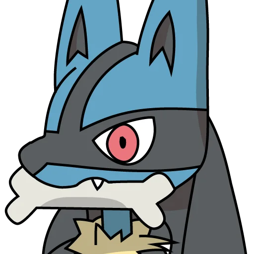 🦴 Sticker from Random Lucario