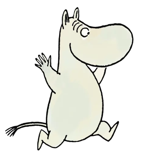 🏃 Sticker from Moomin