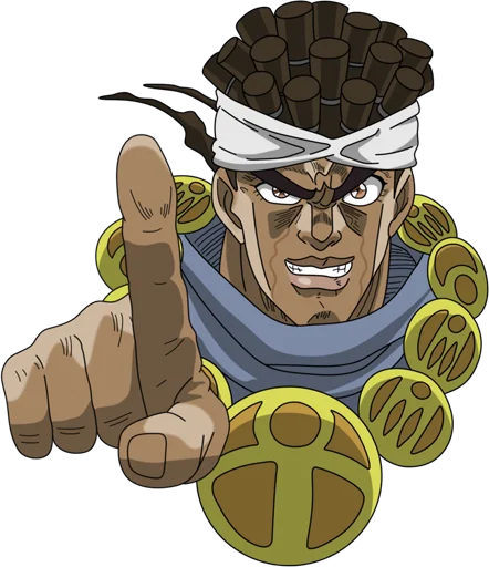 👆 Sticker from Jojo`s Bizarre Memes