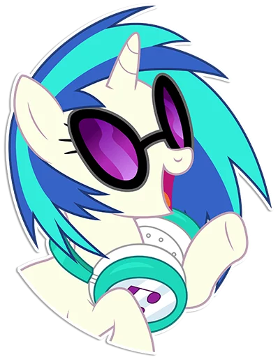 👉 Sticker #8 from Vinyl Scratch | By @Egor418