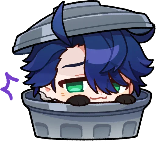 HSR Stickers @honkaistarrail_qingque - Favorite Stickers Catalog
