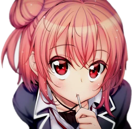 🥰 Sticker #6 from Oregairu @StickersofAnime