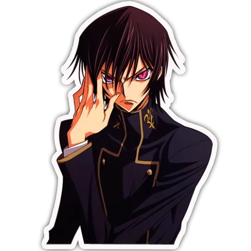 😒 Sticker from Lelouch code geass
