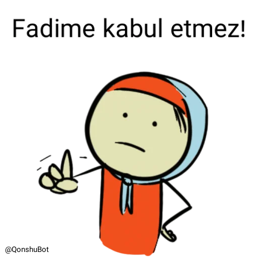 π΅ Sticker #4 from Fadime @Qonshubot