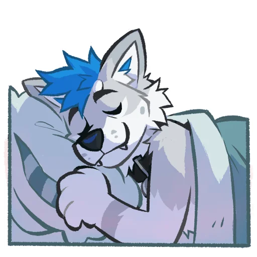 😴 Sticker #24 from Kiro Husky