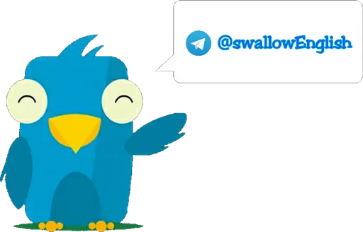 💙 Sticker from @swallowEnglish Talkin' Parrot
