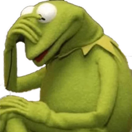 😑 Sticker #16 from Kermit the frog