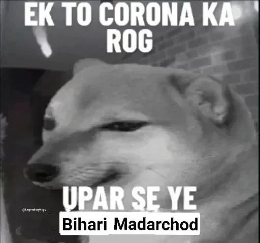 😒 Sticker #9 from Madarchod log