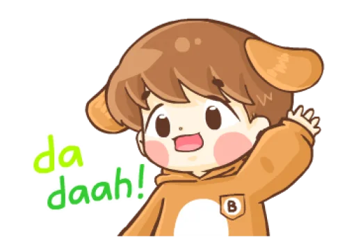 👋 Sticker #5 from baby 'b' @noustiker